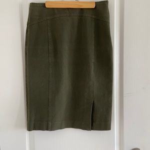 Banana Republic Stretchy Denim Skirt